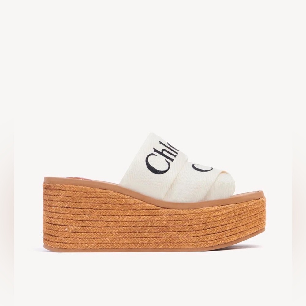 Chloé Woody Wedge Espadrilles - Picture 6 of 6